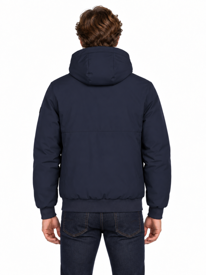 Afbeelding van PADDED BOMBER Dark Navy Blue - Heren Jack -  AIRFORCE